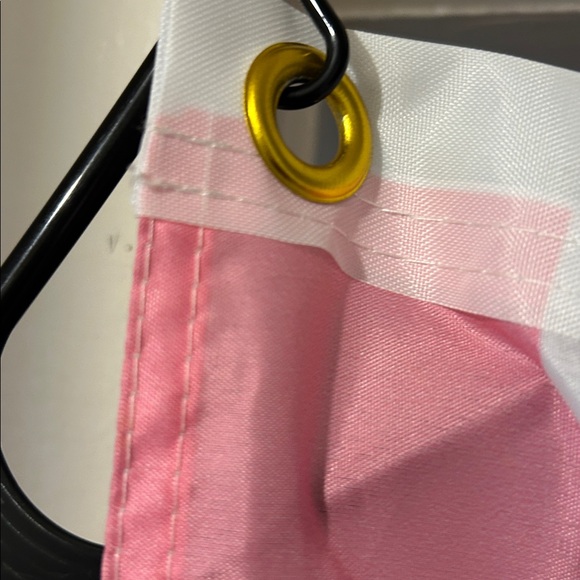 Pink and Black Flag with Portrait - Picture 4 of 4